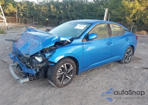 2025 Nissan Sentra Sv from USA, damaged, VIN 3N1AB8CV8SY257830